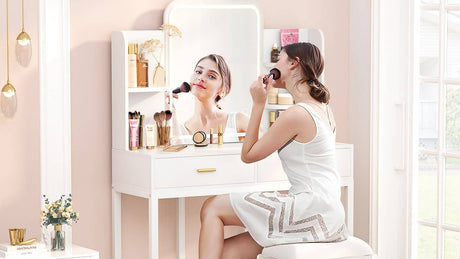 3 Unikito Makeup Vanity Table with Mirror You Must Have