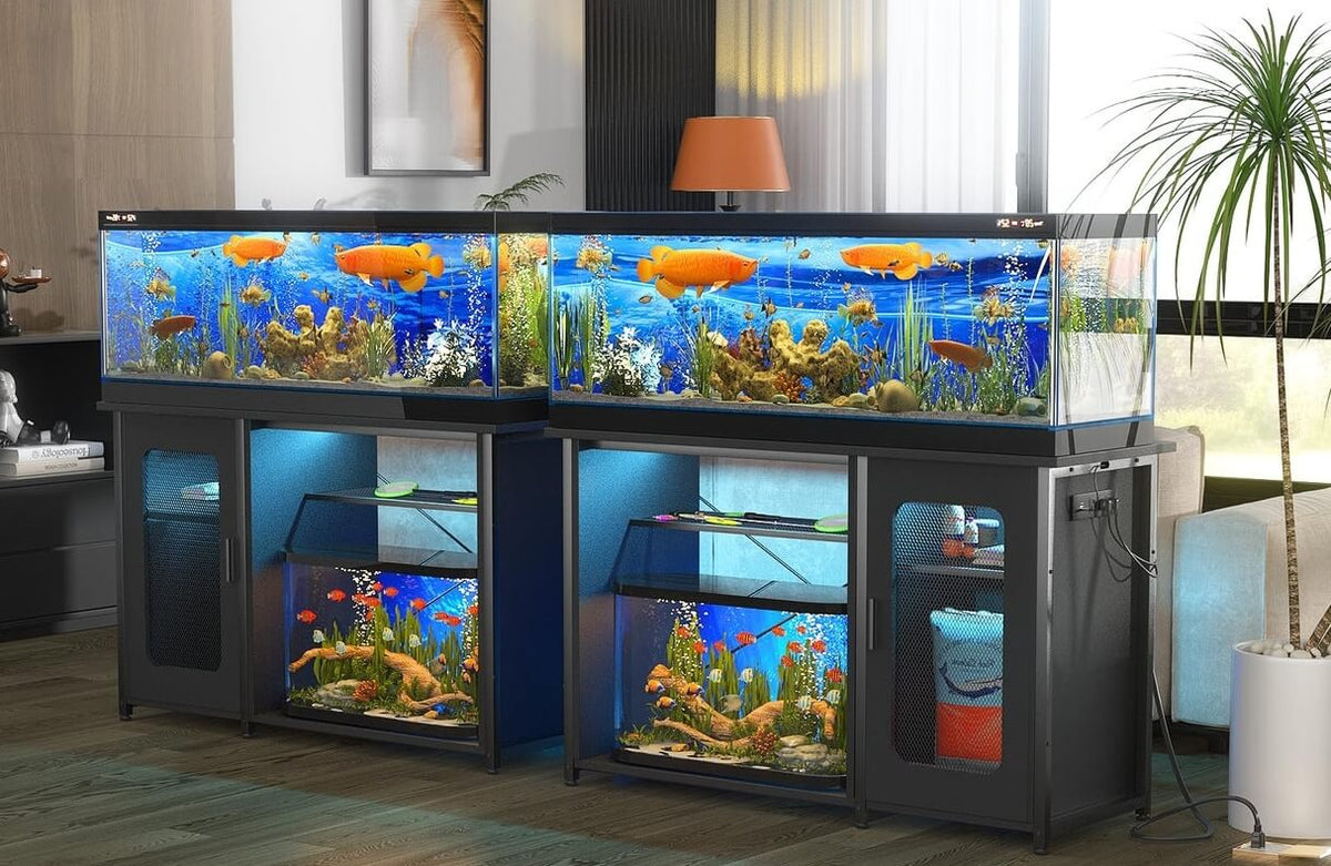 Unikito 55-75 Gallon Fish Tank Stand – The Best Aquarium Stand for Hom, image size:1200x781