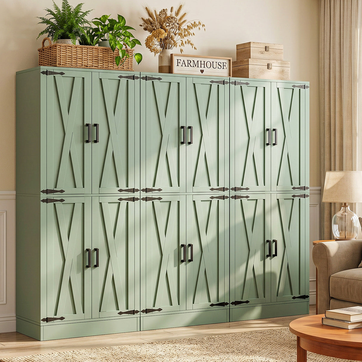 Kitchen Pantry Storage Cabinet, Freestanding Organizer