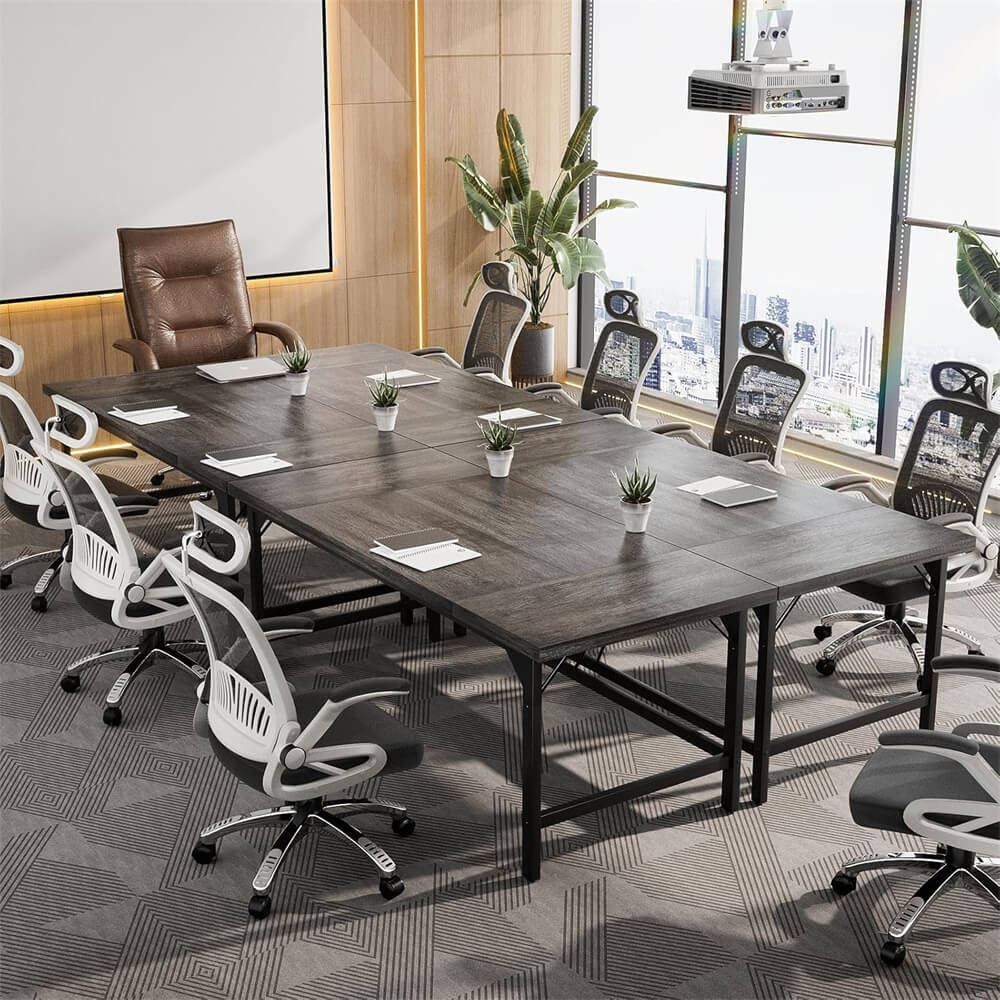 Large Computer Office Desk, 70.8 x 31.5 Inch Extra Long Executive Computer Desk, Heavy Duty 2 Person Desk