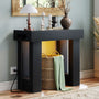 39'' Farmhouse Console Table with Power Outlet and Sensor Light