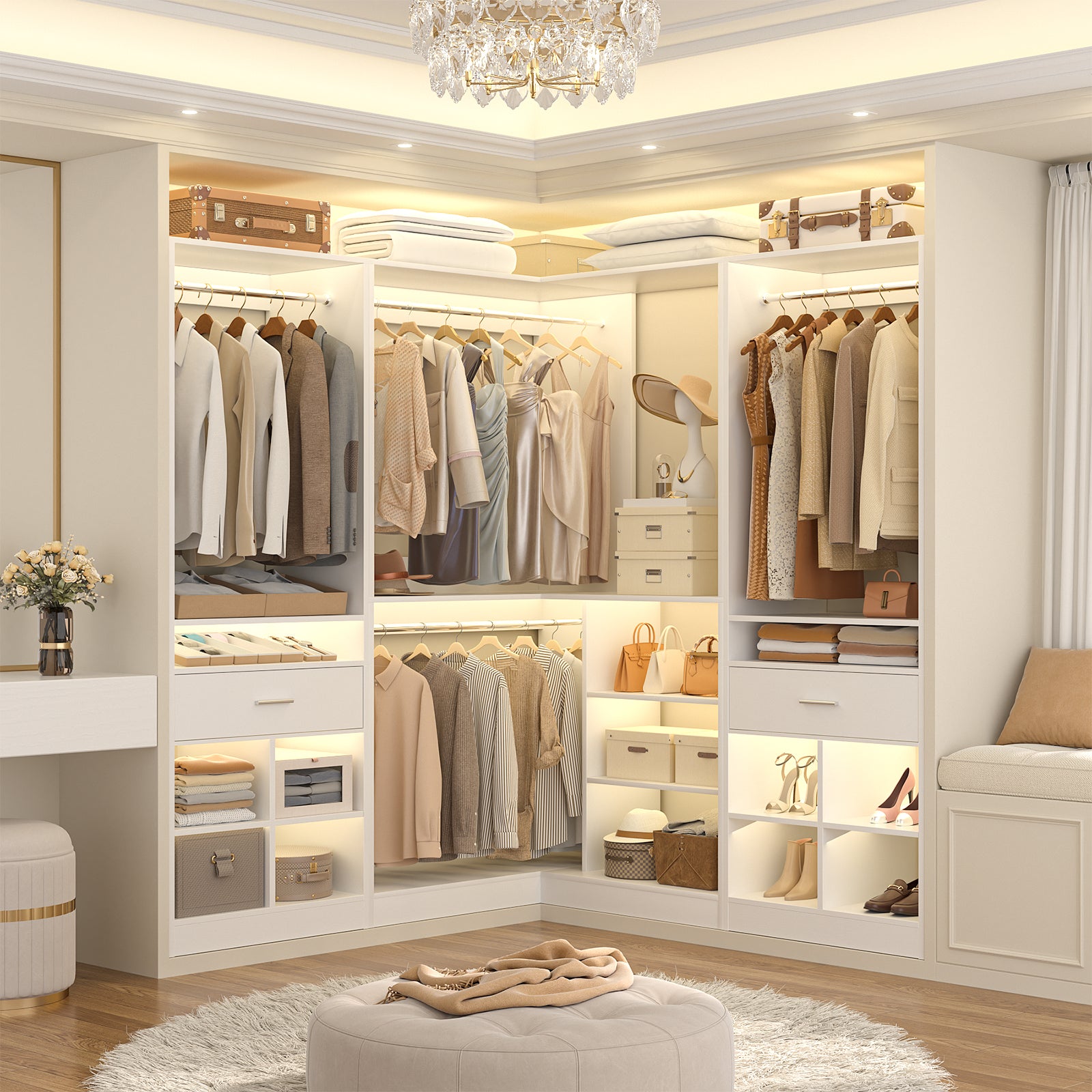 Closet Kits - Walk in Closet System for Bedroom & Closet – Unikito
