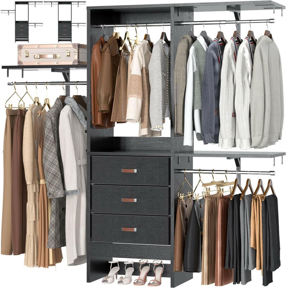 Heavy duty closet system online