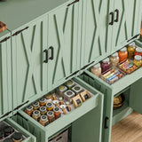 Kitchen Pantry Storage Cabinet, Freestanding Organizer