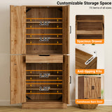 Kitchen Pantry Storage Cabinet, Freestanding Organizer