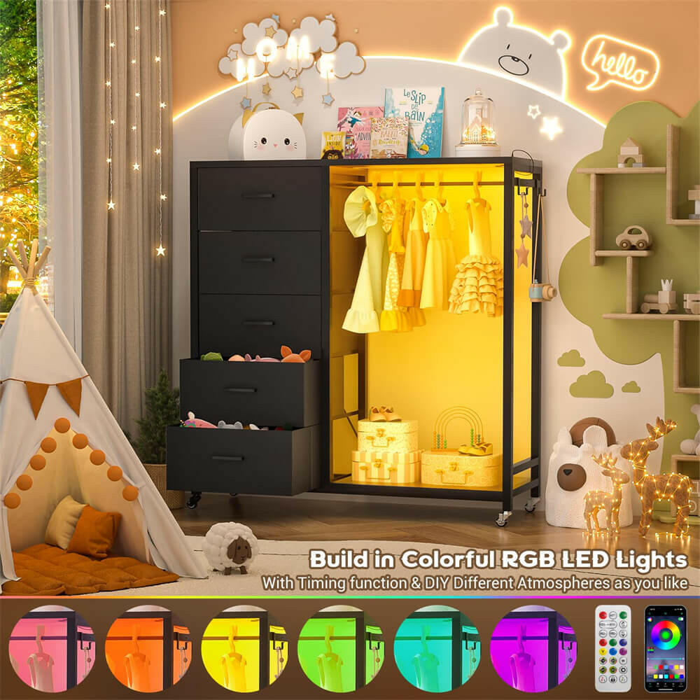 Lights for top of wardrobe hotsell