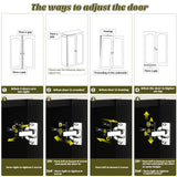 80" Tall Pantry Cabinet for Kitchen Storage, Pantry Cabinet with Glass Doors & 3 Drawers