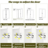 80" Tall Pantry Cabinet for Kitchen Storage, Pantry Cabinet with Glass Doors & 3 Drawers