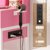Small Vanity Desk with Dimmable Lighted Mirror, Drawers, and Power Outlet