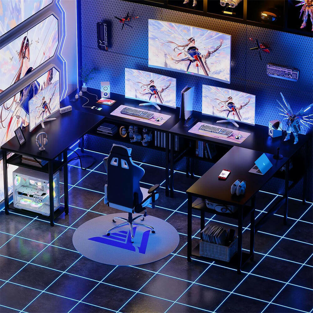 Desks - L Shaped Desk and U Shaped Desk for Office & Gaming – Unikito