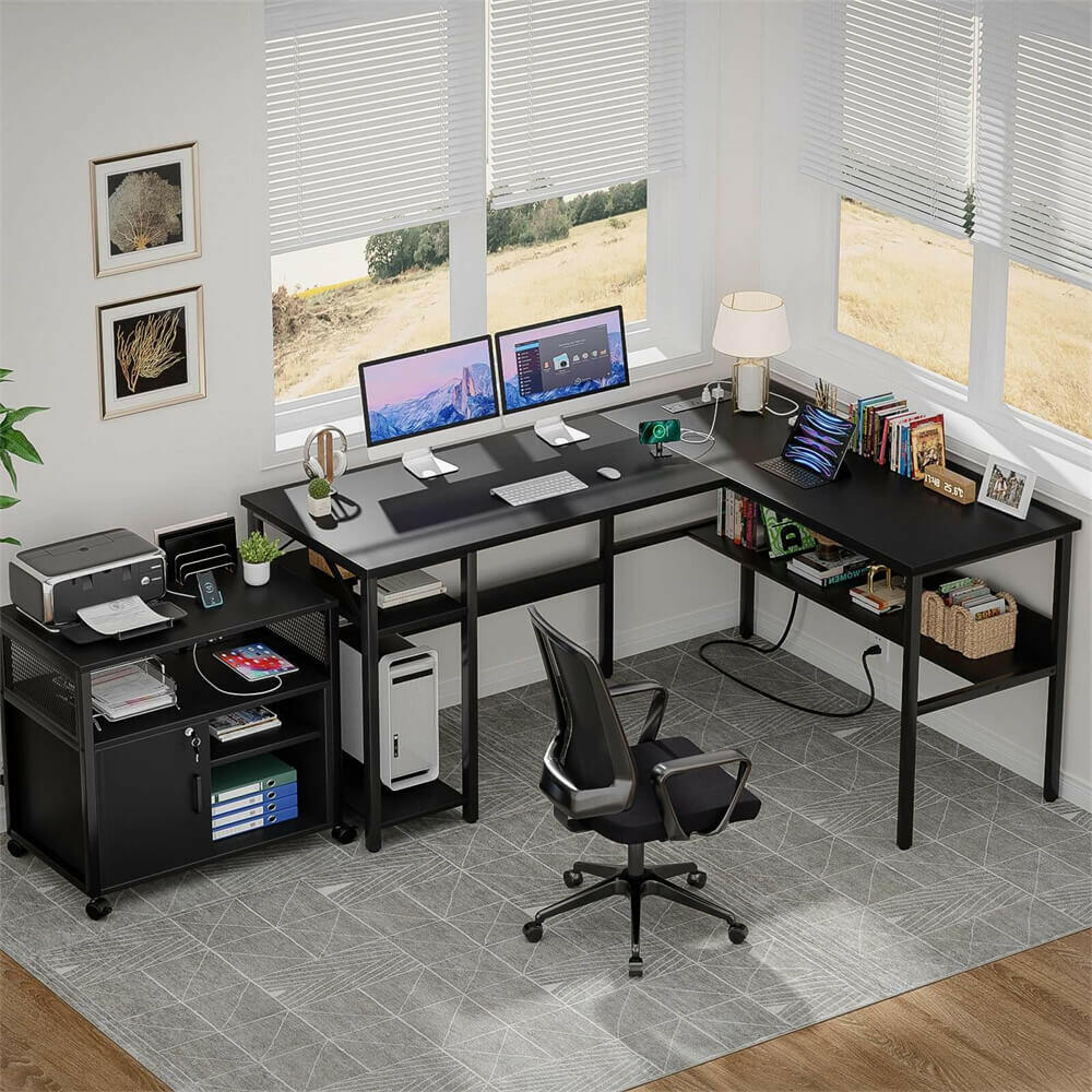 Desks - L Shaped Desk and U Shaped Desk for Office & Gaming – Unikito