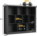 10-Cube Storage Bookcase, Modern Cube Storage Shelf Organizer, Wooden Bookshelf for Living Room, Bedroom, TV Stand & Entryway