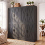 71" Tall Kitchen Pantry Storage Cabinet with 2 Built-in Drawers | 63" Wide Wood Farmhouse Storage Cabinet