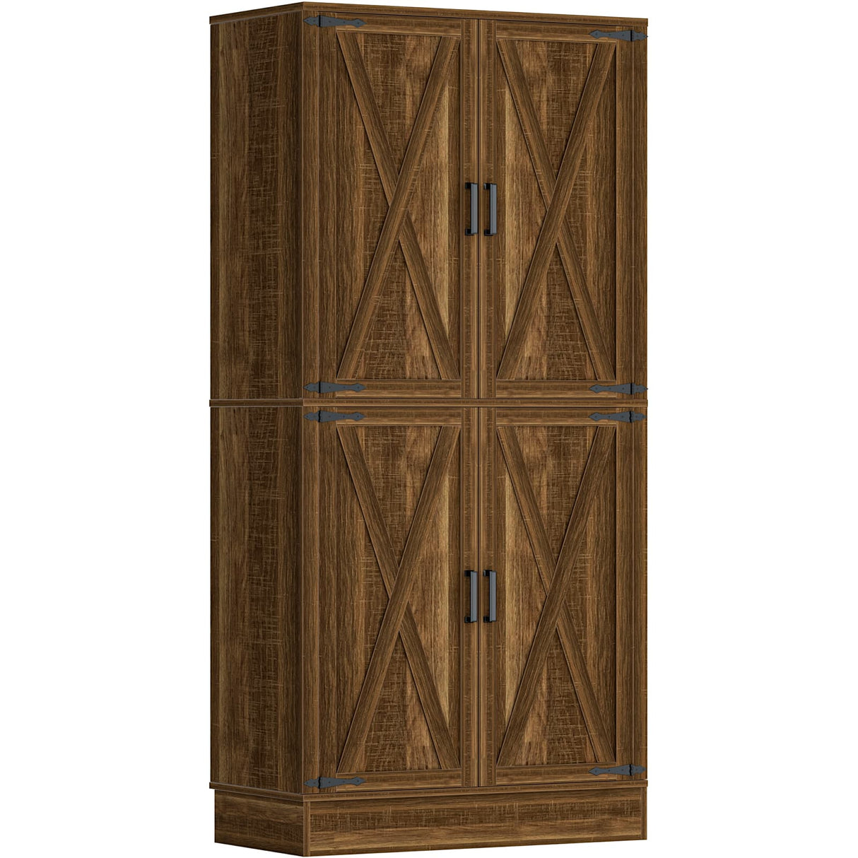 71" Tall Kitchen Pantry Storage Cabinet with Built-in Drawer