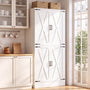 71" Tall Kitchen Pantry Storage Cabinet with Built-in Drawer