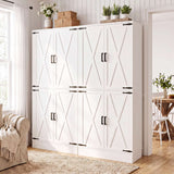 71" Tall Kitchen Pantry Storage Cabinet with Built-in Drawer