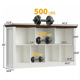 Cube Storage Organizer, Open Cube Bookshelf with Base