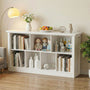 7-Cube Storage Bookcase, Modern Cube Storage Shelf Organizer, Wooden Bookshelf for Small Spaces, Living Room, Bedroom & Entryway