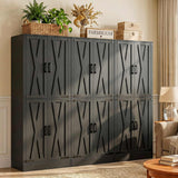 Kitchen Pantry Storage Cabinet, Freestanding Organizer