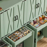 Kitchen Pantry Storage Cabinet, Freestanding Organizer