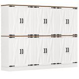 70.8" Wide Large Storage Cabinet, 71" Tall Kitchen Pantry