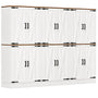 70.8" Wide Large Storage Cabinet, 71" Tall Kitchen Pantry