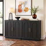 63" W Modern Sideboard Buffet Cabinet with Storage