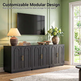 31.5" W Modern Sideboard Buffet Cabinet with Storage