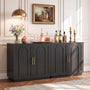 63" W Modern Sideboard Buffet Cabinet with Storage