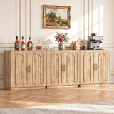 94.5" W Modern Sideboard Buffet Cabinet with Storage