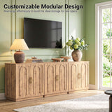 31.5" W Modern Sideboard Buffet Cabinet with Storage