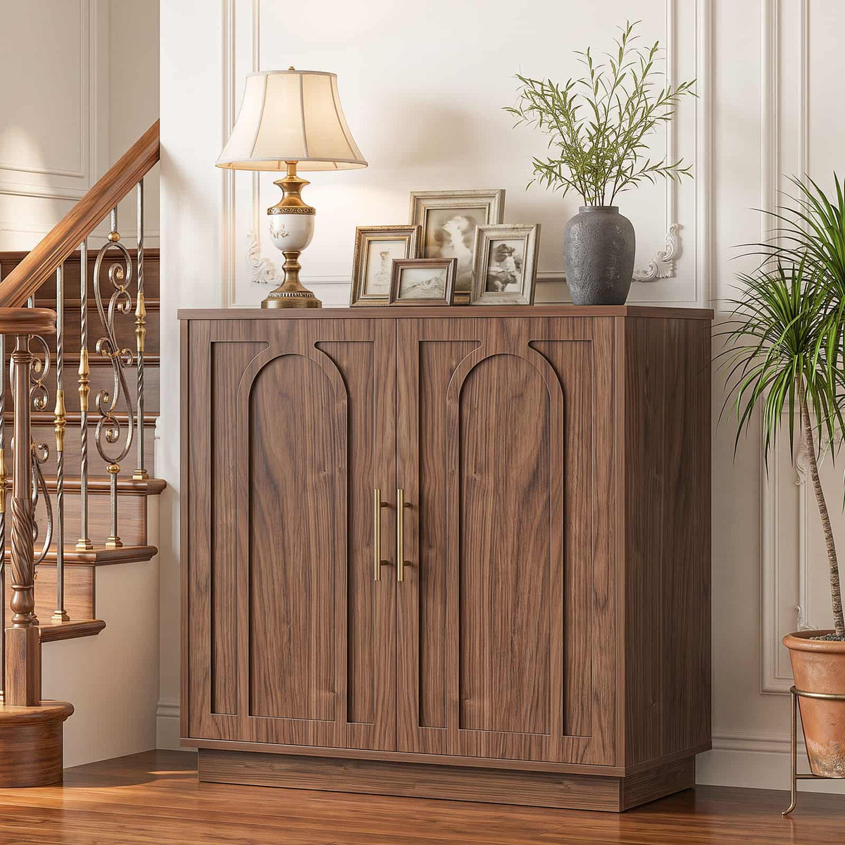 31.5" W Modern Sideboard Buffet Cabinet with Storage