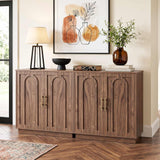 63" W Modern Sideboard Buffet Cabinet with Storage