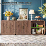 94.5" W Modern Sideboard Buffet Cabinet with Storage
