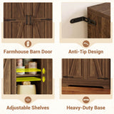 Kitchen Pantry Storage Cabinet with Adjustable Shelves