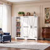Kitchen Pantry Storage Cabinet with Adjustable Shelves