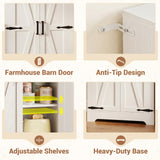 Kitchen Pantry Storage Cabinet with Adjustable Shelves