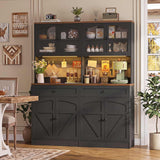 71" Tall Kitchen Pantry Storage Cabinet, Kitchen Hutch