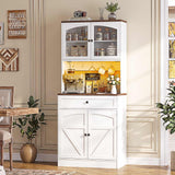 Kitchen Pantry Storage Cabinet with Adjustable Shelves