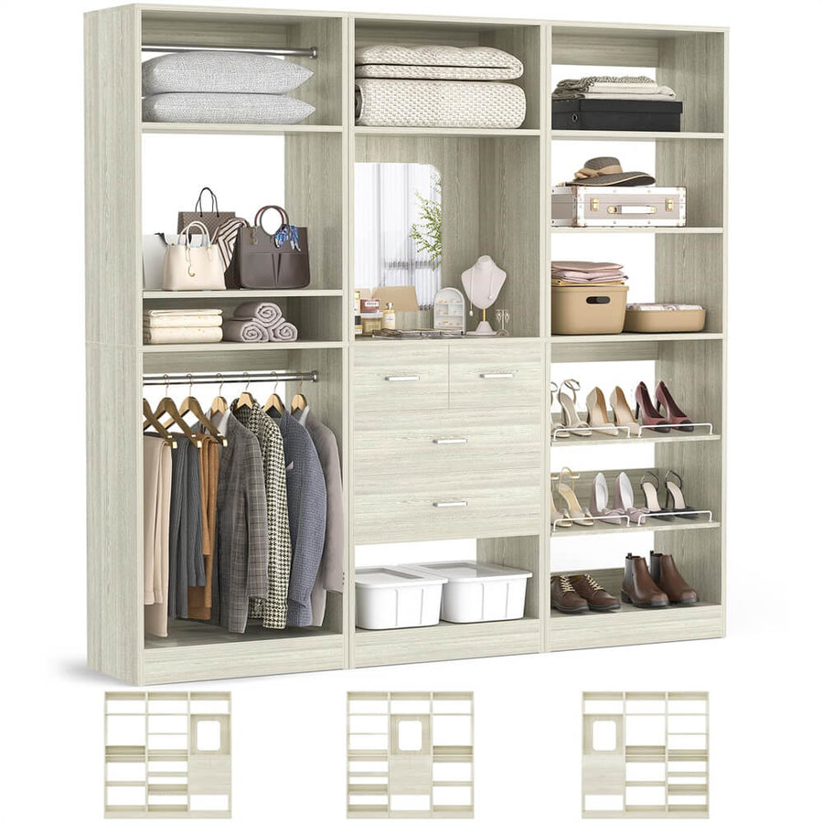 Closet Systems & Organizers for Room Organization – Unikito